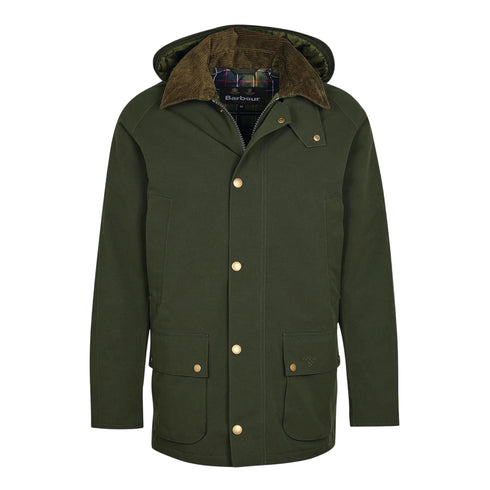 Parka Uomo Winter Asbhy, con colletto in velluto e cappuccio